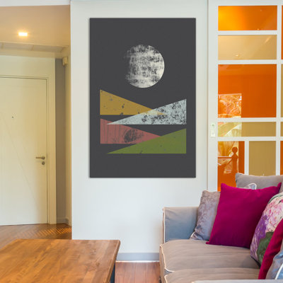 «Hills at Night», impression sur toile tendue