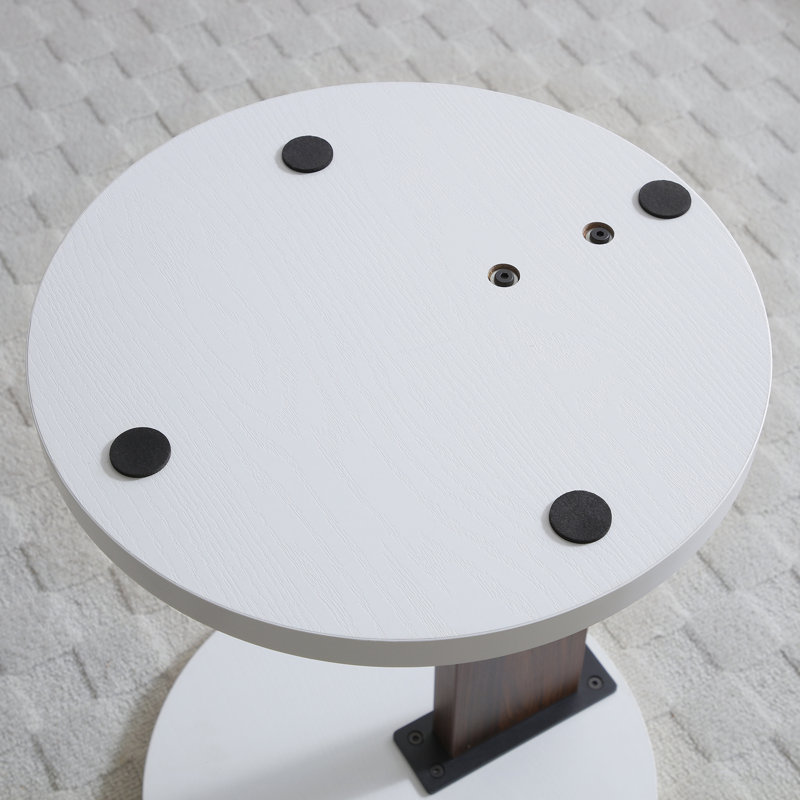 C-Shaped End Table