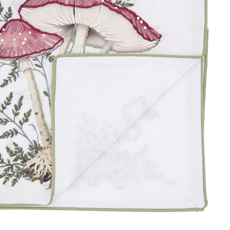 Chemin de table Mushroom Brodeed