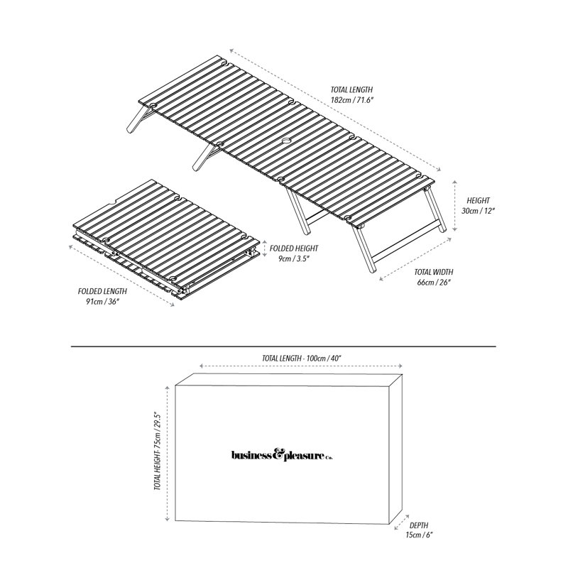 Long Folding Table