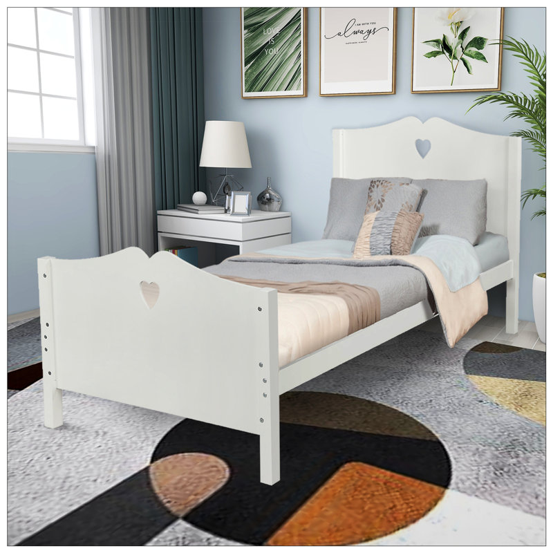 Lit pour chambre à coucher, Blanc