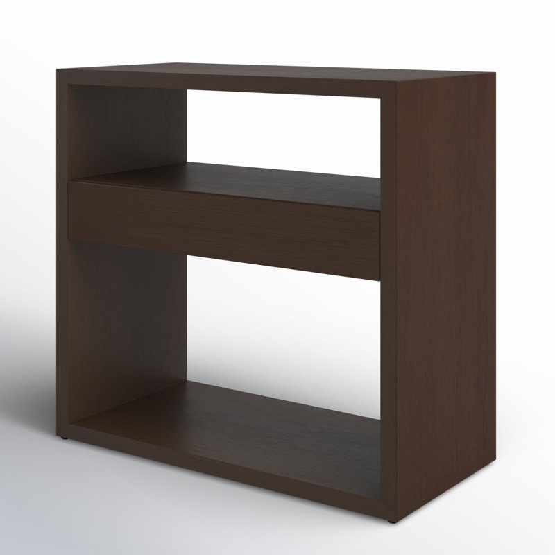 32" Console Table, Dark Oak