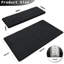 Tapis d'escalier intérieur antidérapant 14 pièces avec 1 tapis d'atterrissage (noir, ensemble de 15)-2128707297