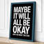 Just Do What You Can Typography - Wrapped Canvas-680651209-680651215