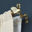 Tringle à rideaux double Elegant Swan avec fleuron décoratif, longueur réglable (disponible en or)-970397346-970397347