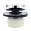 Drain bouchon de baignoire avec trop-plein-49804213