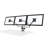 Cotytech Multi-Screen Desktop Mount-12407440-12407443