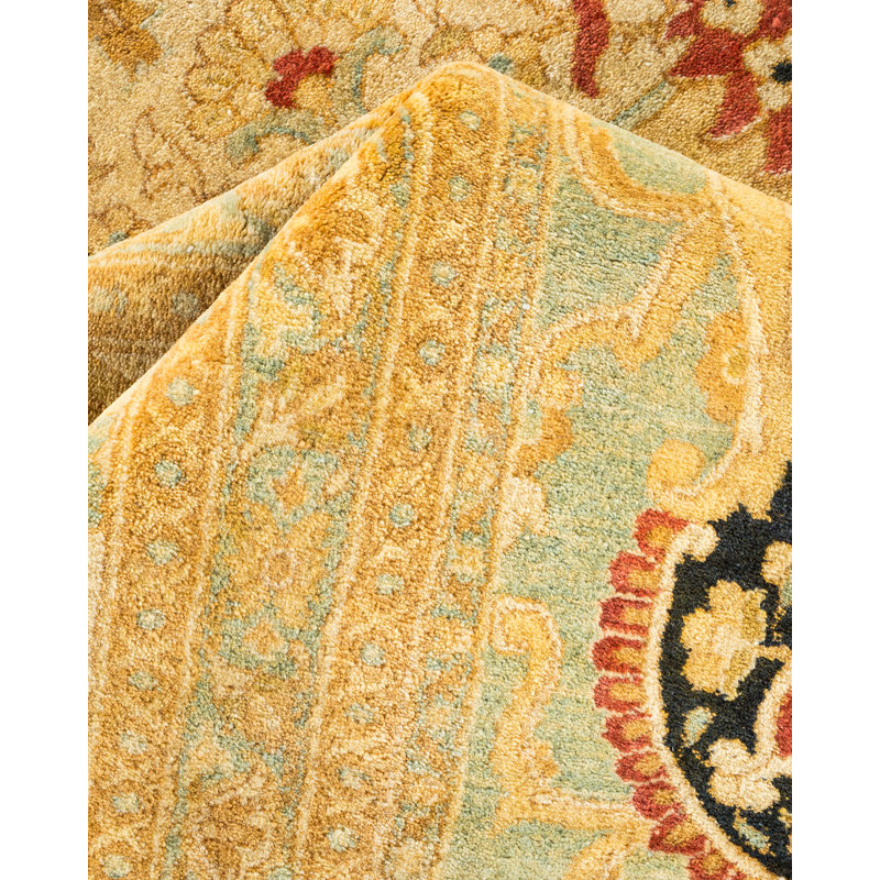 Classic One-of-a-Kind 9' 2" X 12' 0" Hand Knotted Area Rug
