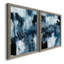 Composition in Blue I - Reproduction d'art sur toile encadrée-27544437-27544435