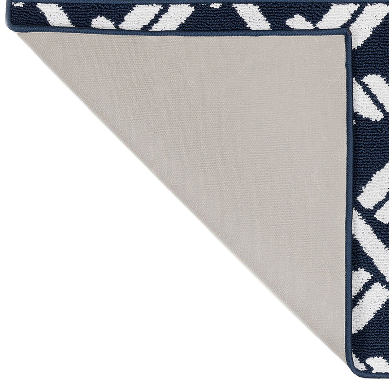 Nautica Baize Machine Washable All Loop Tufted Rugs 1-Piece, Runner 26" x 72"