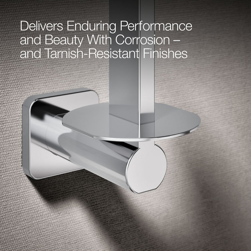 Parallel Vertical Toilet Paper Holder, Polished Chrome