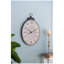 Horloge murale antique blanche 18 "x 29", horloge traditionnelle rétro