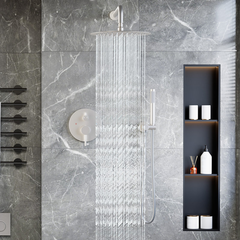 Système de douche de pluie pour salle de bain GarveeHome