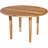 Ramsel EcoDecor's Rounded Solid Wood Outdoor Dining Table in Earthy Teak-1229909443-1228988232