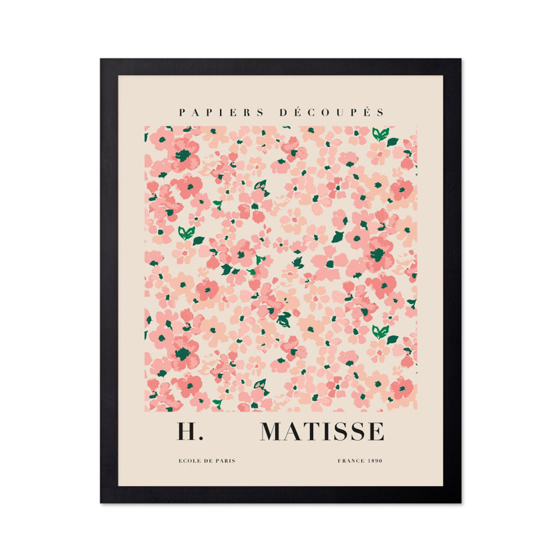 Affiche Henri Matisse, H 24 po x l 32 po, Affiche, Sans cadre