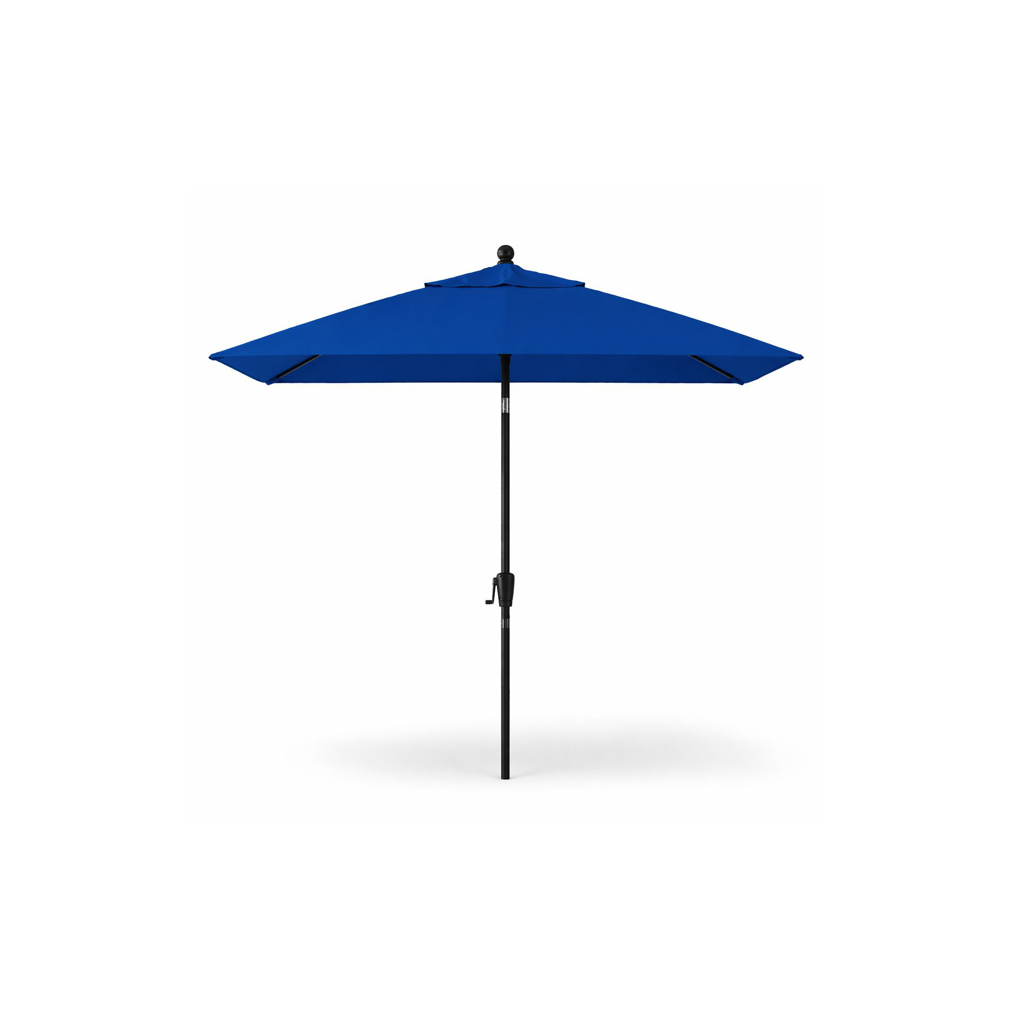 Natalie 103'' Outdoor Umbrella, Canvas Pacific Blue Sunbrella® Canvas, Black Sapphire