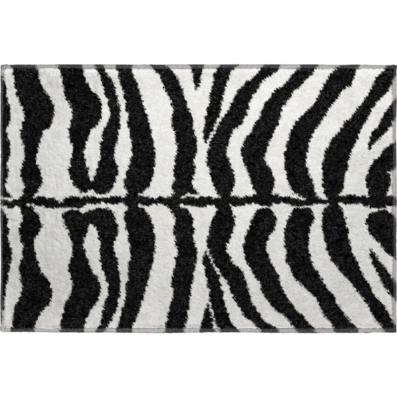 Premium Machine Washable Merilou AMF42 Pearl Rug, Rectangle 1'8" x 2'6"