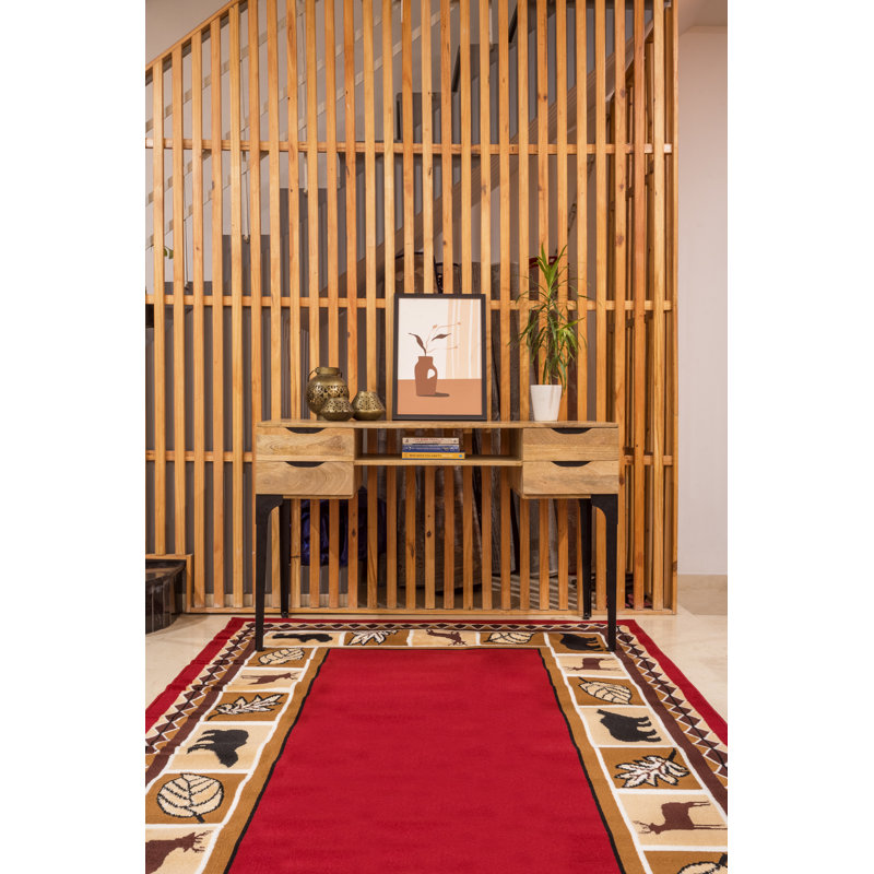 Tapis rouge Cantero, Rectangle 2 pi x 4 pi