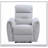 Eastre Gray Chenille Power Motion Recliner With USB And Type C Ports For Ultimate Comfort And Convenience