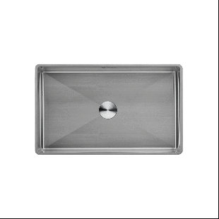 Rotenia Series 31.8'' L Single Bowl Stainless Steel Kitchen Sink