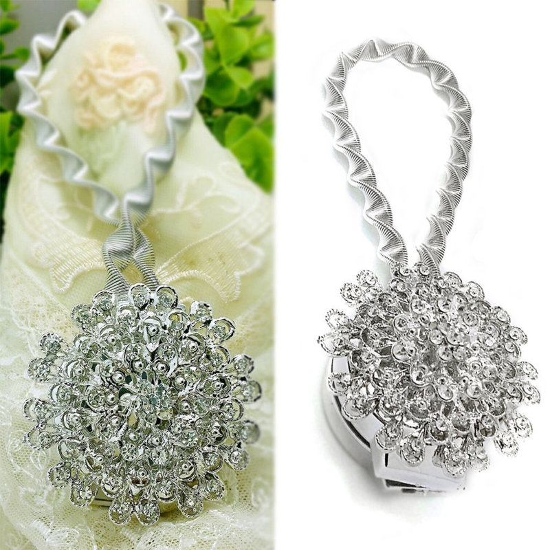 Silver Curtain Hardware Accessory
