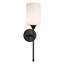 Wall Sconce Lighting, Vintage 1 Light Bathroom Sconce Vanity Light With Fabric Shade-705563376