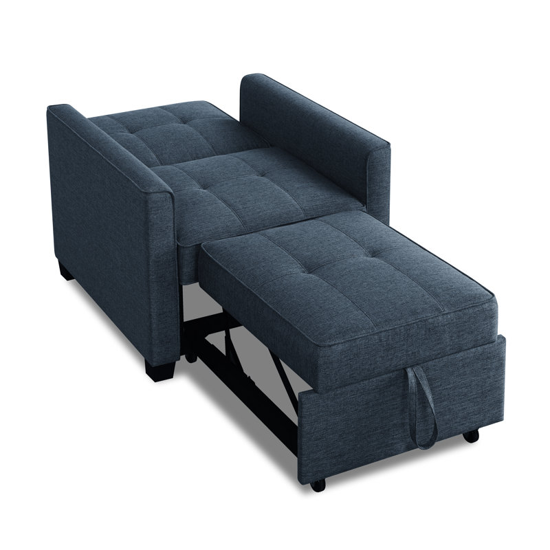 Aurelio 80cm Wide Standard Recliner, Blue