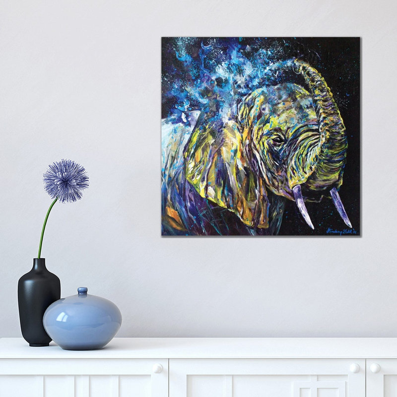 Refresher by Lindsey Dahl - Wrapped Canvas Painting, 45.72 cm H x 45.72 cm W x 1.91 cm D