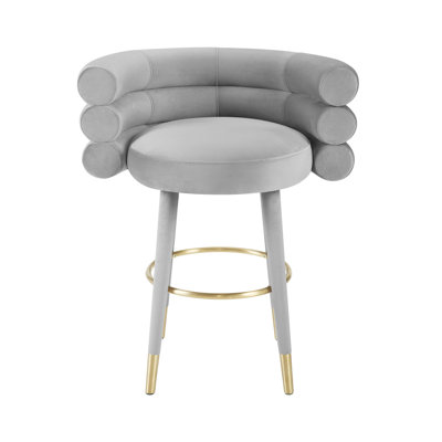 Hallatrow Upholstered Counter Stool