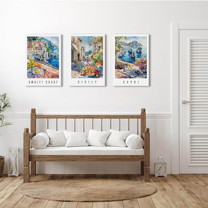 3 Piece Wrapped Canvas Print