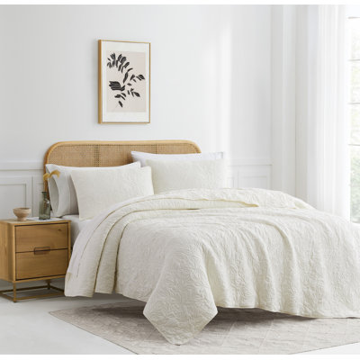 Ensemble de courtepointe en microfibre ultra-douce 3 pièces LUMina Lou