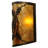 Rustic Lodge Flush Mounted Sconce