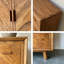 Buffet rétro en bois massif