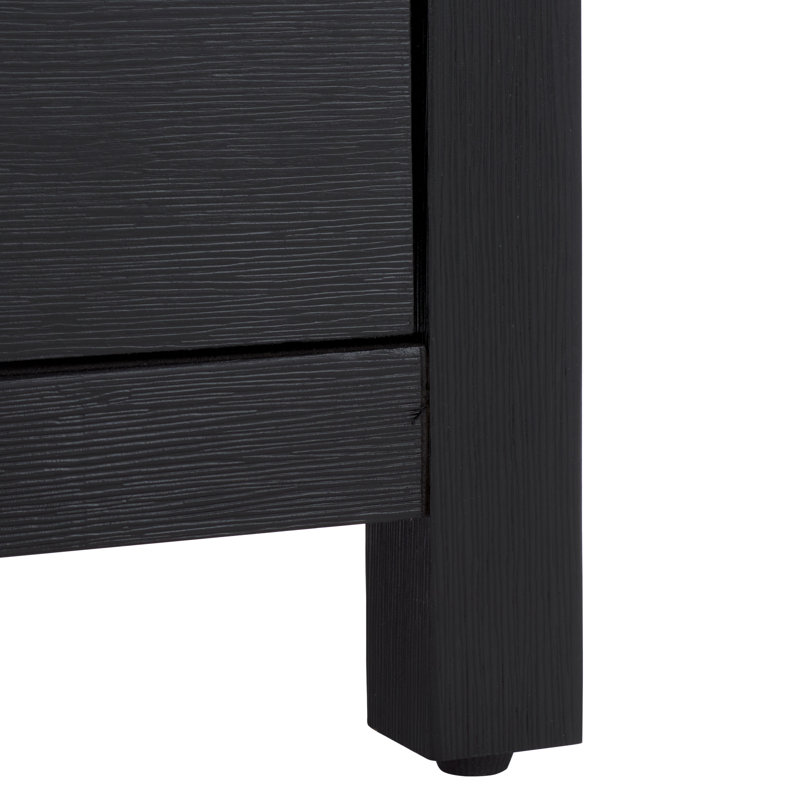 Amisa Nightstand, Black