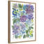 «Watercolor Purple Hydrafloral» par Patricia Shaw, reproduction d'art sur toile encadrée-2083520993