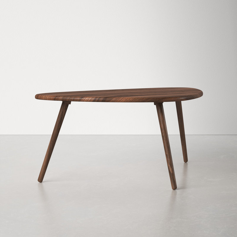 Barrington Solid Wood 3 Legs Coffee Table