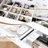White Flip Top Vanity Desk With Led Mirror, Built - In Outlet, 2 Drawers, Open Jewelry Storage, Hooks, Space Saving, Adjustable Lighting, Smart Organization, Stool , For Tiny Areas Desk, Lighted