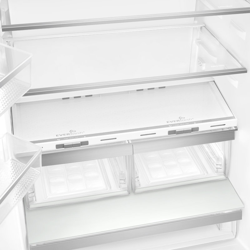 30" Freestanding FD W/Handles, Auto Ice Maker