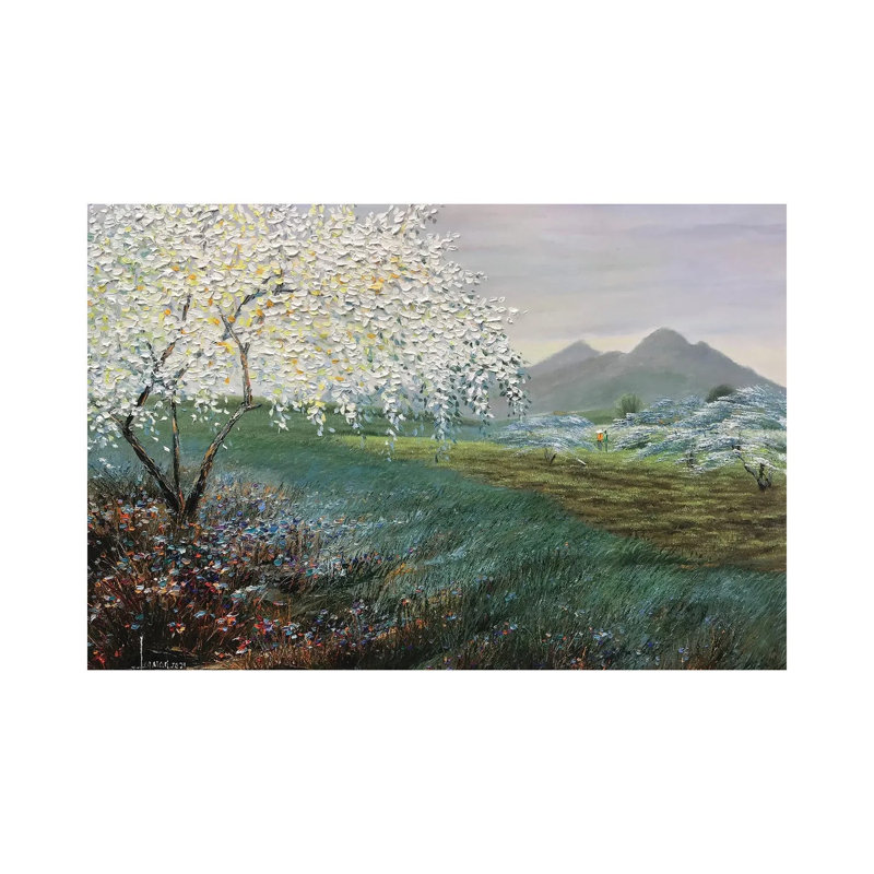 Cold Early Morning by Le Ngoc Quan - Floater Frame Gallery-Wrapped Canvas Giclée on Canvas, Wrapped Canvas