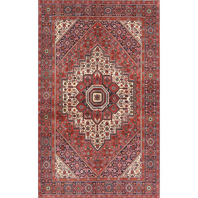 Lernig Wool Oriental Indoor Rug