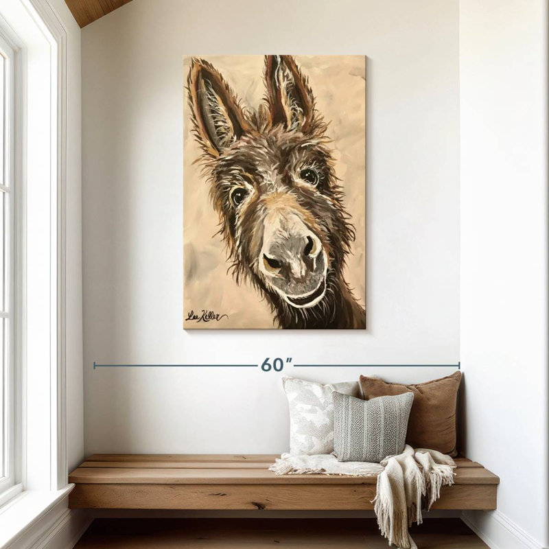 Brampt Donkey, 45" H x 30" W