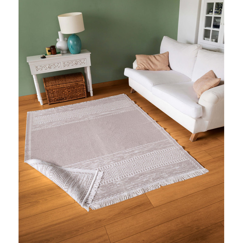Tapis en coton Rivard, Rectangle 2 pi x 3 pi 4 po