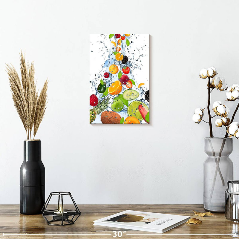 Yarlin Fruit Water Splash, H 12 po x l 8 po