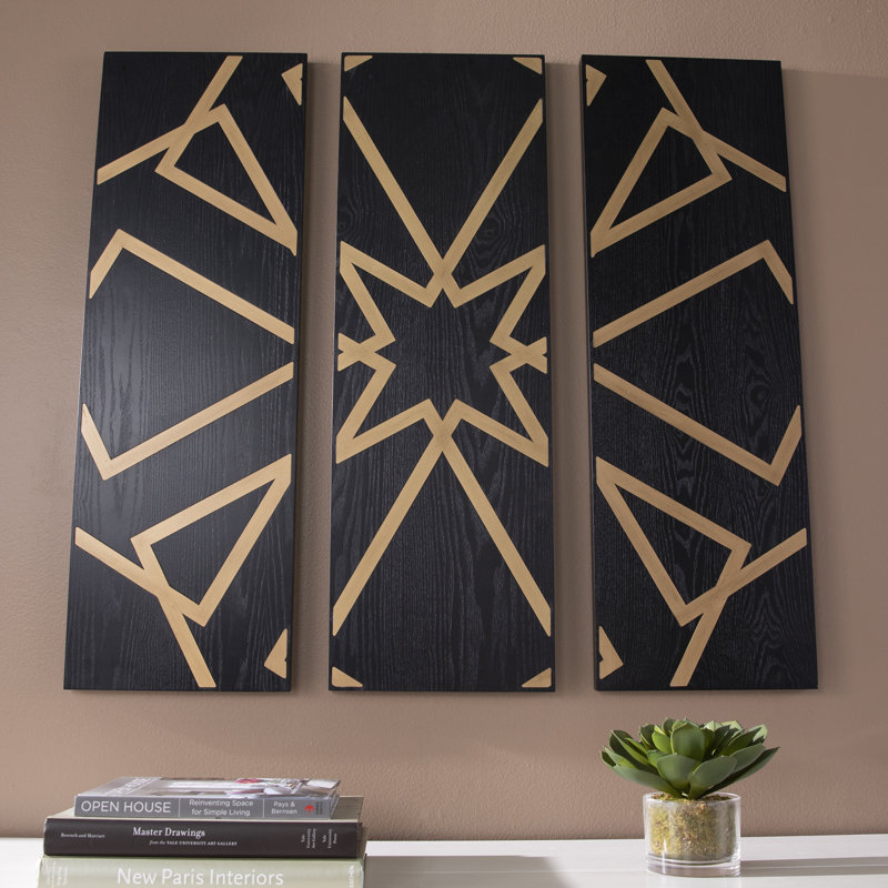 Mavlani Modern Abstract Wall Decor on Metal