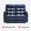 Latitude Run Electric Reclining Loveseat-382010670