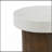 Round Outdoor Side Table , 19 " W 19 " D