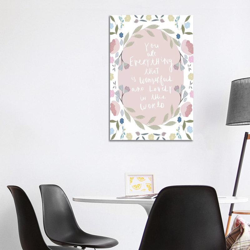 You Are Everything by Leah Straatsma - Wrapped Canvas Print, 66.04 cm H x 45.72 cm W x 1.91 cm D