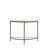 Richman 100cm Glass Top Console Table-121359901