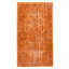 Tapis orange à transition de couleur 3 pi 10 po x 6 pi 8 po
