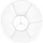 Abat-jour cloche en lin 10,9 po x l 13,4 po (araignée) - ensemble de 2-1635701269-1635701270